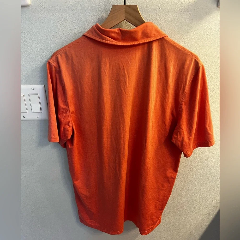 Mens orange southern tide polo - Picture 6 of 6
